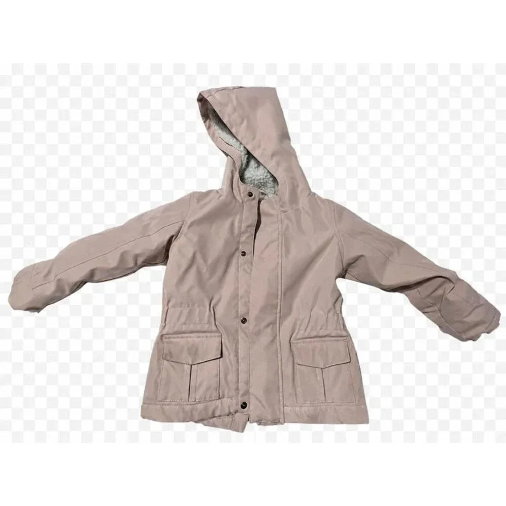 Miles the Label Girls Pink Winter Coat – Size 4T